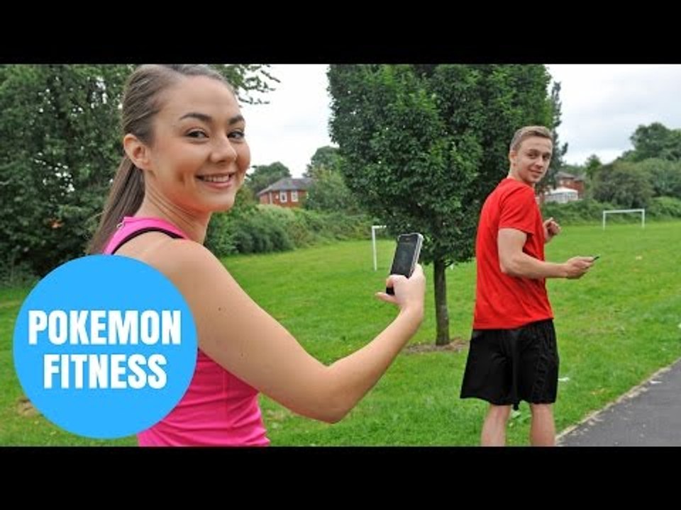 Fitness instructor incorporates Pokemon Go craze with exercise class