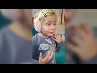 Adorable Five-Year-Old Girl Urges People To Pick Up Litter