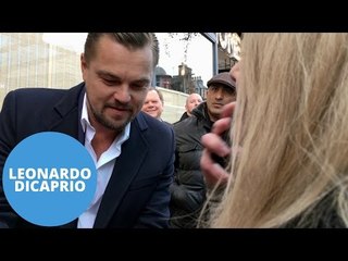 Leonardo DiCaprio arrives at Home Restaurant in Edinburgh