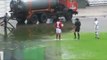 The Wettest Football Match In History - Kazakhstan League Match Played In Ankle Deep Water