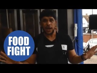 Chip shop owner fights off knife-wielding thug with makeshift baton