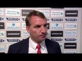 Liverpool 0-2 Chelsea - Brendan Rodgers Post Match Interview - Frustrated By Blues Tactics