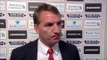 Liverpool 0-2 Chelsea - Brendan Rodgers Post Match Interview - Frustrated By Blues Tactics
