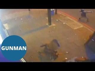 Hooded thug opened fire on busy street