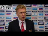 Newcastle 0-4 Man Utd - David Moyes Post Match Interview - Salutes Juan Mata & Rooney Injury