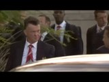 Louis van Gaal & The Rest Of The Manchester United Squad Touch Down In USA For Pre-season Tour