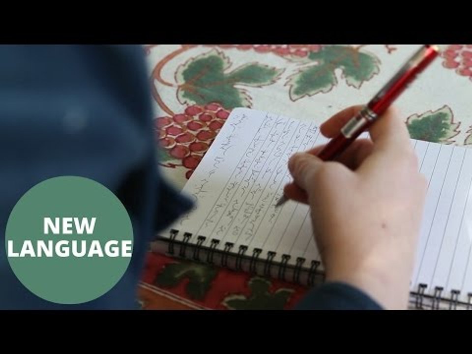 Super-brainy teenager from creates her own language