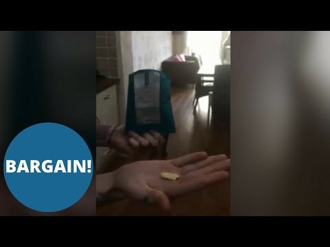 Hilarious moment man opens bag of Waitrose crisps containing just one crisp