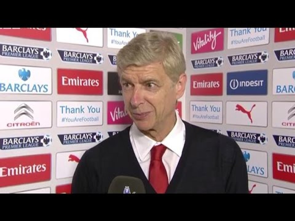 Arsenal 2-1 Crystal Palace - Arsene Wenger Post Match Interview - Desire Got Us Through