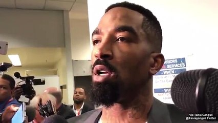 JR Smith Explains WHAT HAPPENED At The End Of Game 1 Of NBA Finals: "I KNEW THE GAME THE WAS TIED"