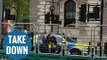 The moment Westminster knifeman is tackled by armed police
