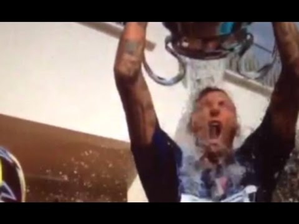 Marco Materazzi Takes On The ALS 'Ice Bucket Challenge' ! Uses The Champions League Trophy !