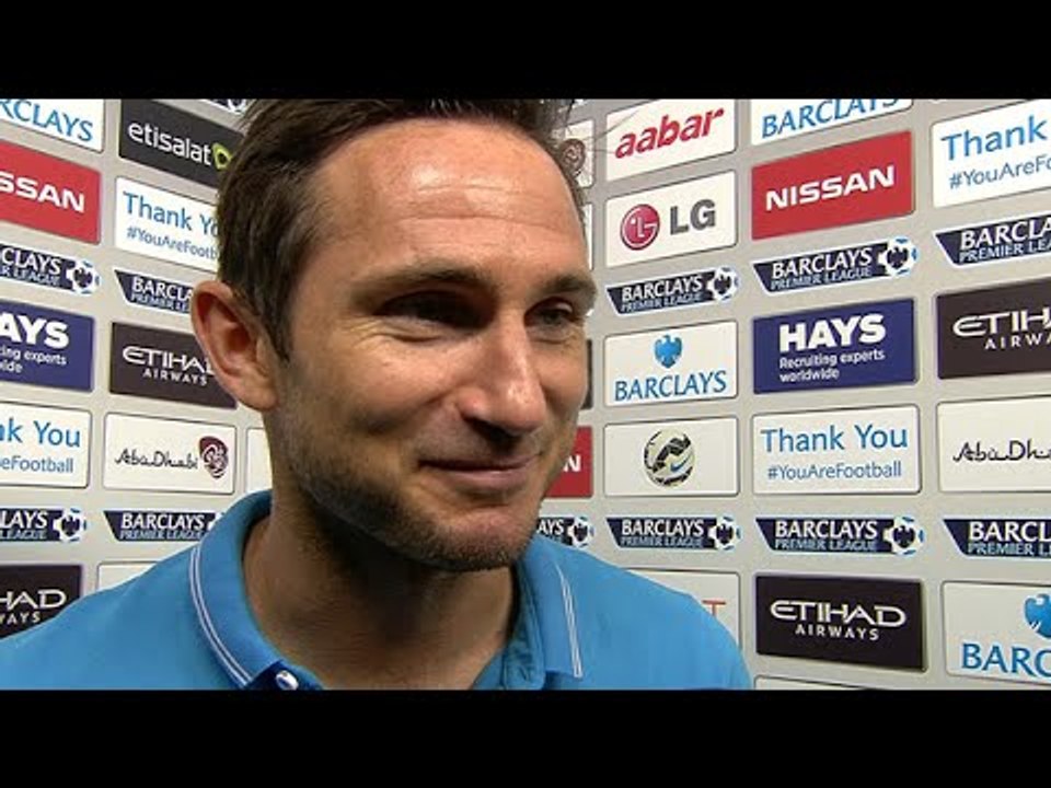 Man City 1-1 Chelsea - Frank Lampard Post Match Interview - Goal A Strange Feeling