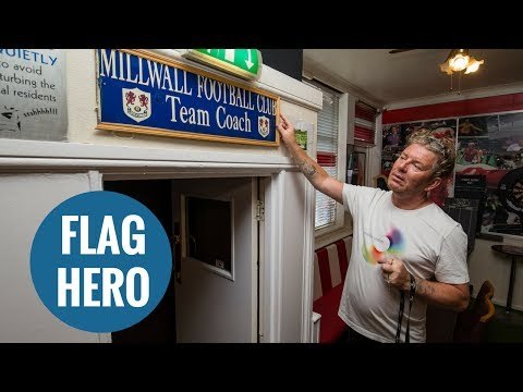 Bristol City football fans return famous stolen plaque to Millwall FC London terror hero