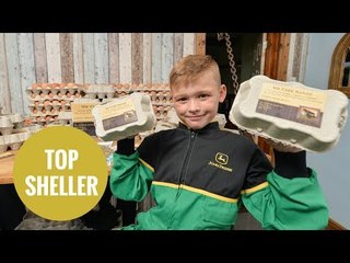 Young entrepreneur earns £13k-a-year selling eggs