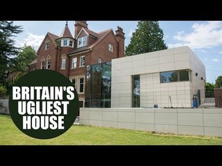 Garish Lego brick extension nominated as Britain's ugliest house