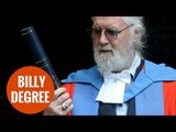 Billy Connolly Receives honorary degree from top university