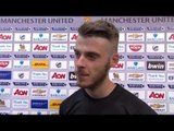 Man Utd 2-1 Everton - David de Gea Post Match Interview - Happy With 'Important' Penalty Save