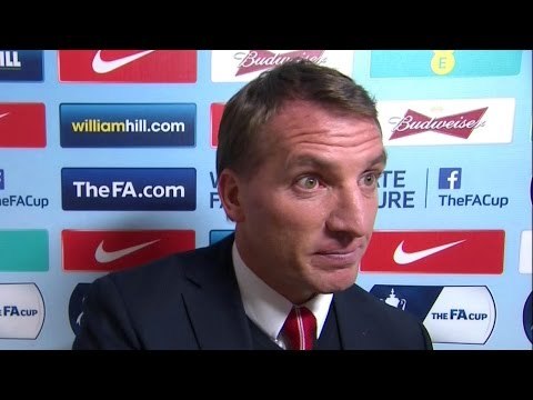 Aston Villa 2-1 Liverpool - Brendan Rodgers Match Interview - Villa Were Much Better Than Us Today