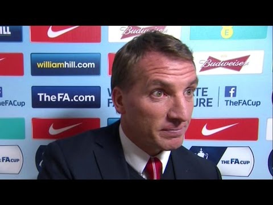 Aston Villa 2-1 Liverpool - Brendan Rodgers Match Interview - "Villa Were Much Better Than Us Today"