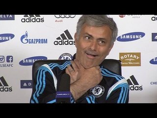 Chelsea - Jose Mourinho Jokes About Strangling Manager Of The Month Panel