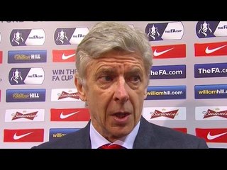 Manchester United 1-2 Arsenal - Arsene Wenger Post Match Interview