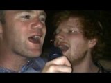 DRUNK Wayne Rooney & Ed Sheeran Sing 'Angels' In New York (Extended)