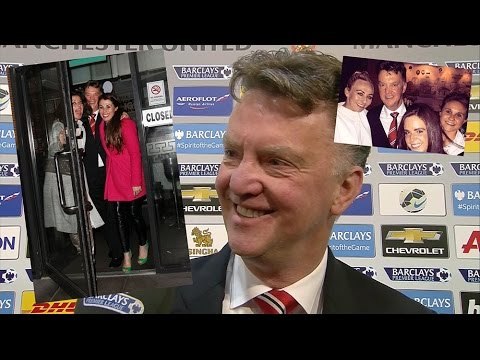 Louis van Gaal Celebrates Manchester Derby Win With Wings Chinese Meal (Hangover Style)