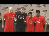 Raheem Sterling Gets Heckled By Liverpool Fans During 2015/2016 Kit Launch
