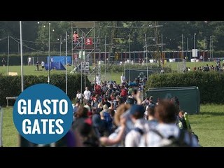 The grate Glastonbury stampede gets underway