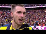 FA Cup Final - Arsenal 4-0 Aston Villa - Aaron Ramsey Post Match Interview