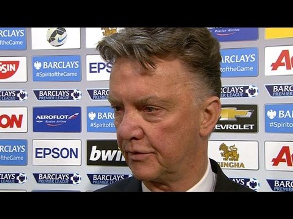 Man Utd 0-1 West Brom - Louis van Gaal Post Match Interview - Lack Of Goals A Concern