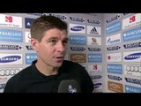 Chelsea 1-1 Liverpool - Steven Gerrard Post Match Interview - On Liverpool Return In 2 Years