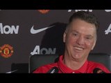 Manchester United - Louis van Gaal Shares Easter Giggles With Gathered Journalists