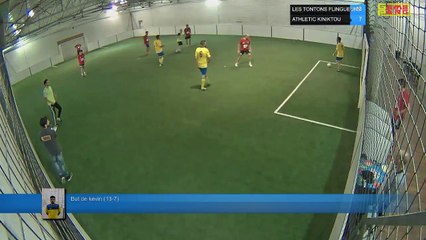 But de kevin (13-7) - LES TONTONS FLINGUEURS Vs ATHLETIC KINIKTOU - 31/05/18 20:00 - LIGUE 2