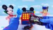 Mickey Mouse Toy Cash Register with Bubble Guppies and Paw Patrol on Candy and Grocery Hunt