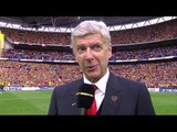 FA Cup Final - Arsenal 4-0 Aston Villa - Arsene Wenger Post Match Interview