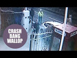 Vigilante caught on camera trying to punch an allegedly drunk driver