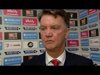 Bournemouth 2-1 Man Utd - Louis van Gaal Post Match Interview - Not Use To Losing In Row, Very Tough
