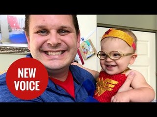 Baby girl born with vocal cords fused together says ‘dada’ for first time