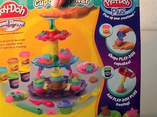 PLAY-DOH CUPCAKE TOWER| PLAY DOH PLUS FROSTING CREATIONS