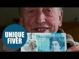 Pensioner stunned after finding fiver missing The Queen's head