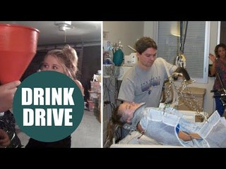 Woman begs teens not to drink drive after booze-fuelled crash leaves her paralysed below the neck