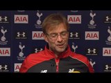 Tottenham 0-0 Liverpool - Jurgen Klopp's First Post Match Press Conference