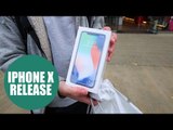 Dozens queue in early hours for iPhone X release in Bristol