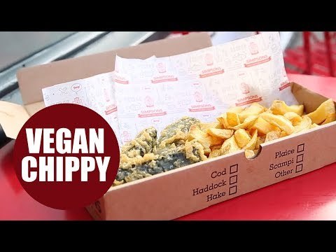 A takeaway is serving vegan fish and chips - using TOFU and SEAWEED