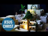 Master baker creates nativity scene made from 100kg of marzipan and icing