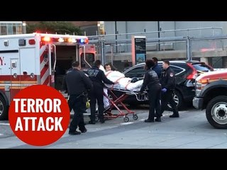 Footage from NYC truck attack shows casualties stretched into ambulances