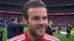Crystal Palace 1-2 Manchester United - FA Cup Final - Juan Mata Post Match Interview