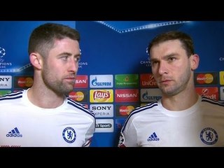 PSG 2-1 Chelsea - Gary Cahill & Branislav Ivanovic Post Match Interview